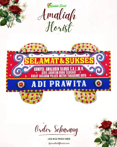 Papan Bunga Ucapan Selamat Ciluar